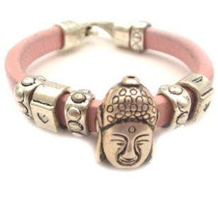 Armband Leer Ibiza Style